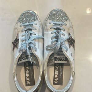 ONE OF A KIND CUSTOM golden goose super star sneakers
